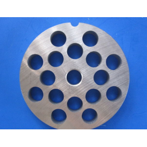 #22 x 1/2" holes STAINLESS Meat Food Grinder Plate Disc Hobart TorRey LEM etc